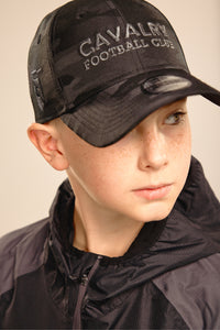 9Forty Black Camo with Subtle Grey Wordmark | Youth