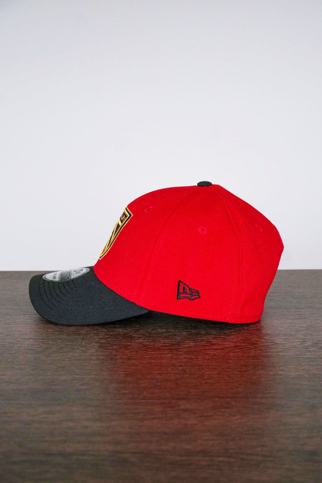 #C3 Champion Red Hat w/Black & Gold Crest