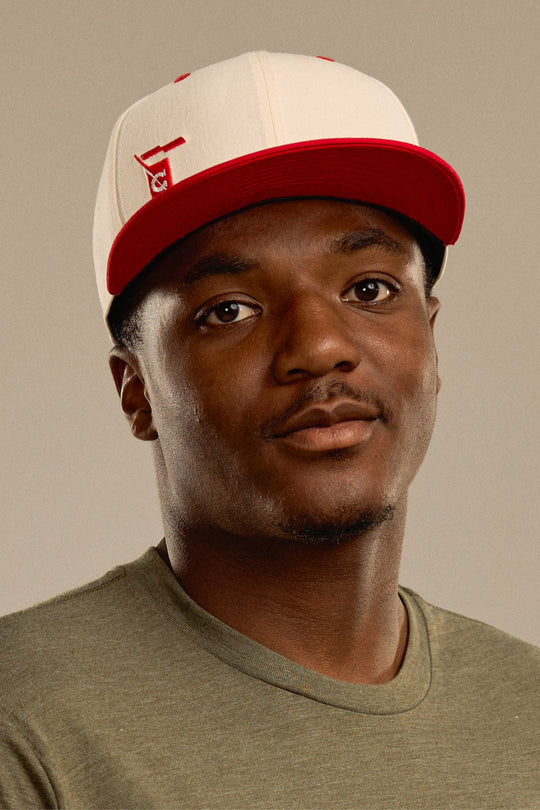 9FIFTY Bone color w/Flag -Flat Brim | Adult