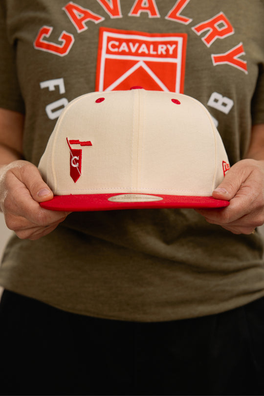 9FIFTY Bone color w/Flag -Flat Brim | Adult