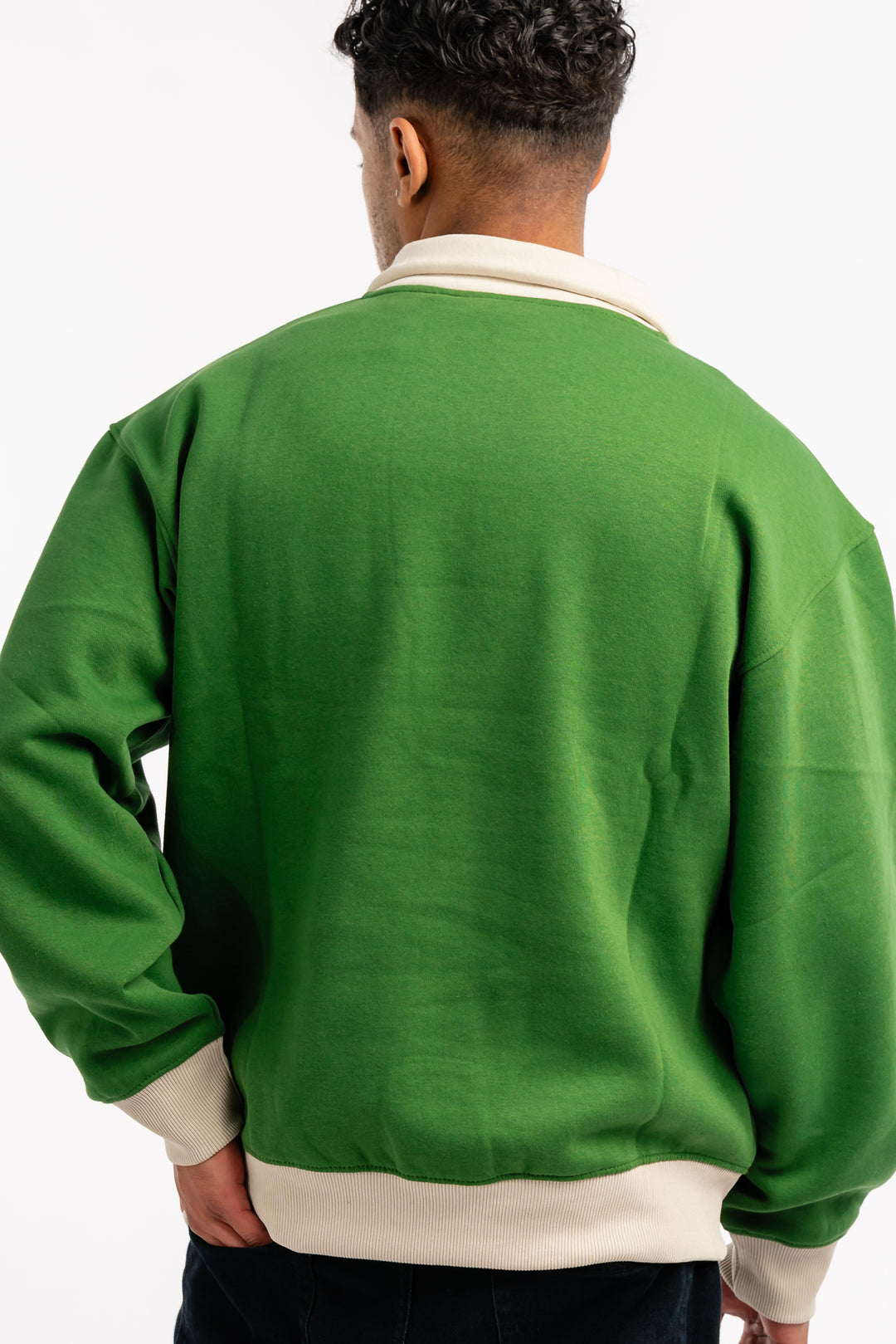 Half Zip Relaxed Pullover
