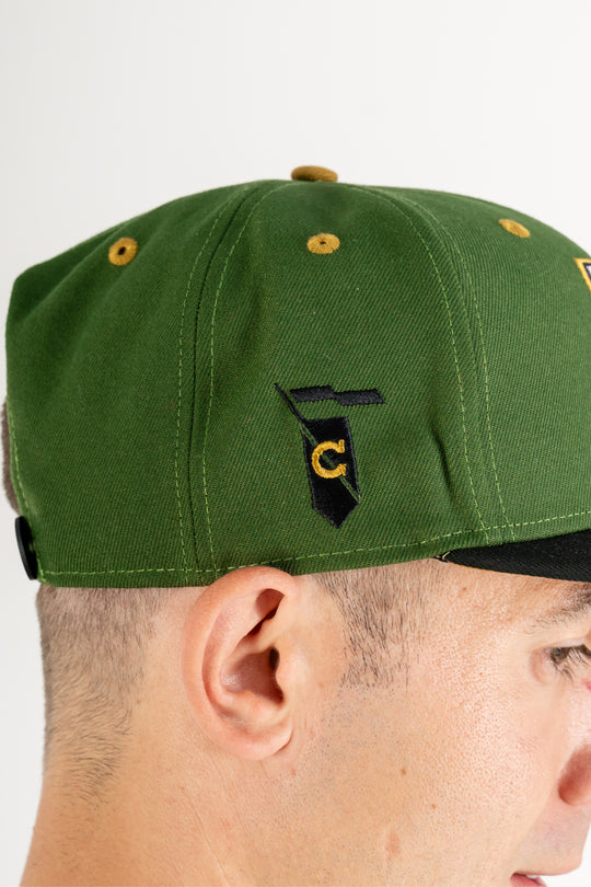 9FIFTY Shield Curved Flat GREEN | Child
