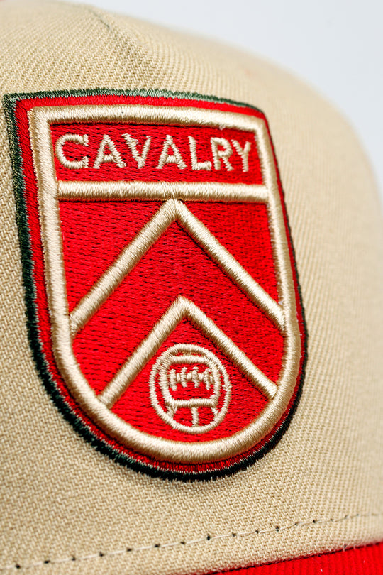 CAVALRY GOLD SCARLET CAP | Adult