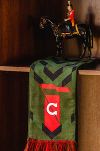 Cavalry FC Green/Red Scarf