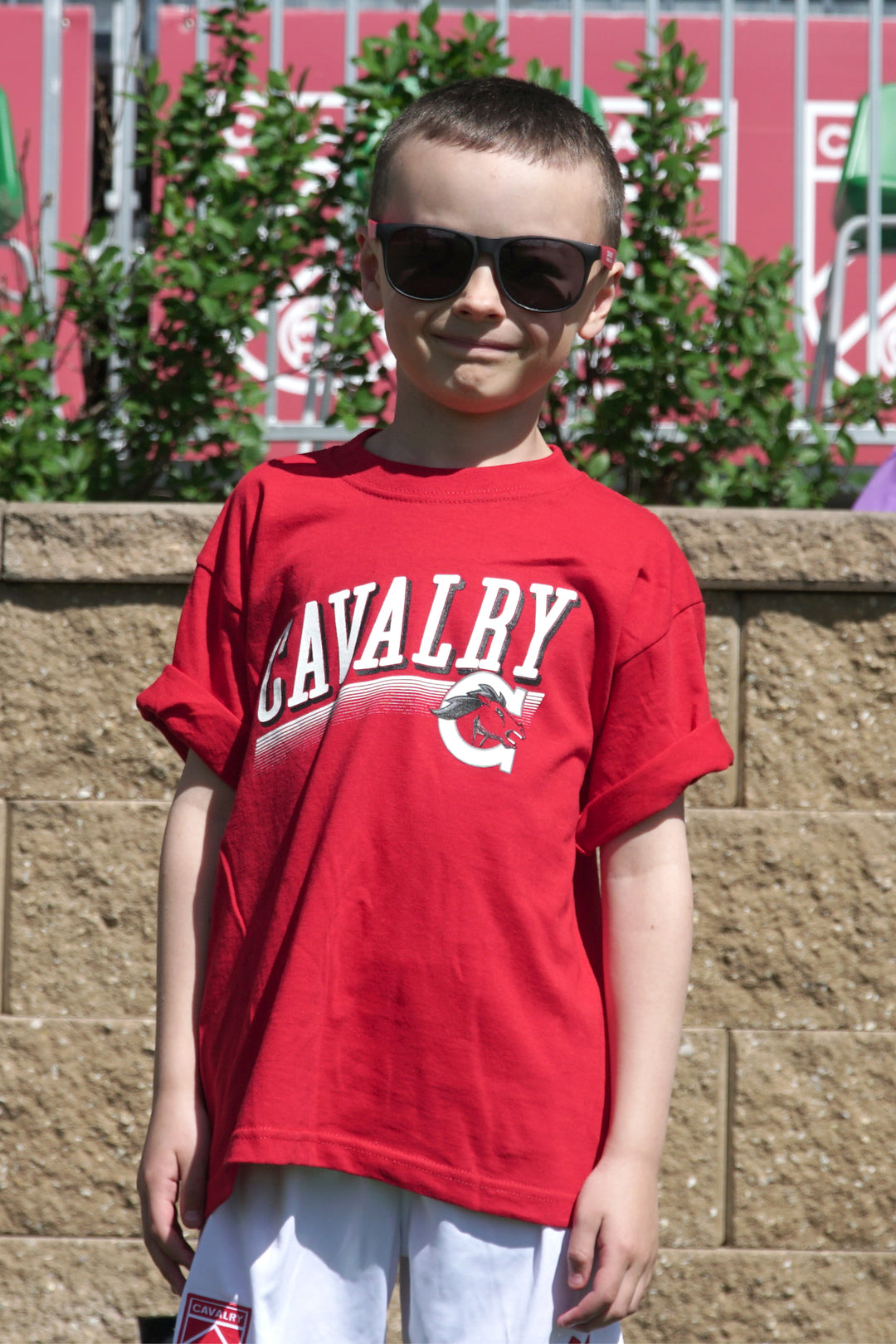 Cavalry FC Youth Red T-Shirt