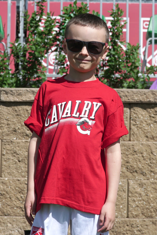 Cavalry FC Youth Red T-Shirt