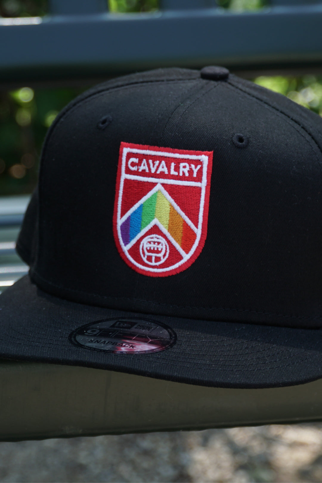 Ball Cap with Pride Cavalry Crest