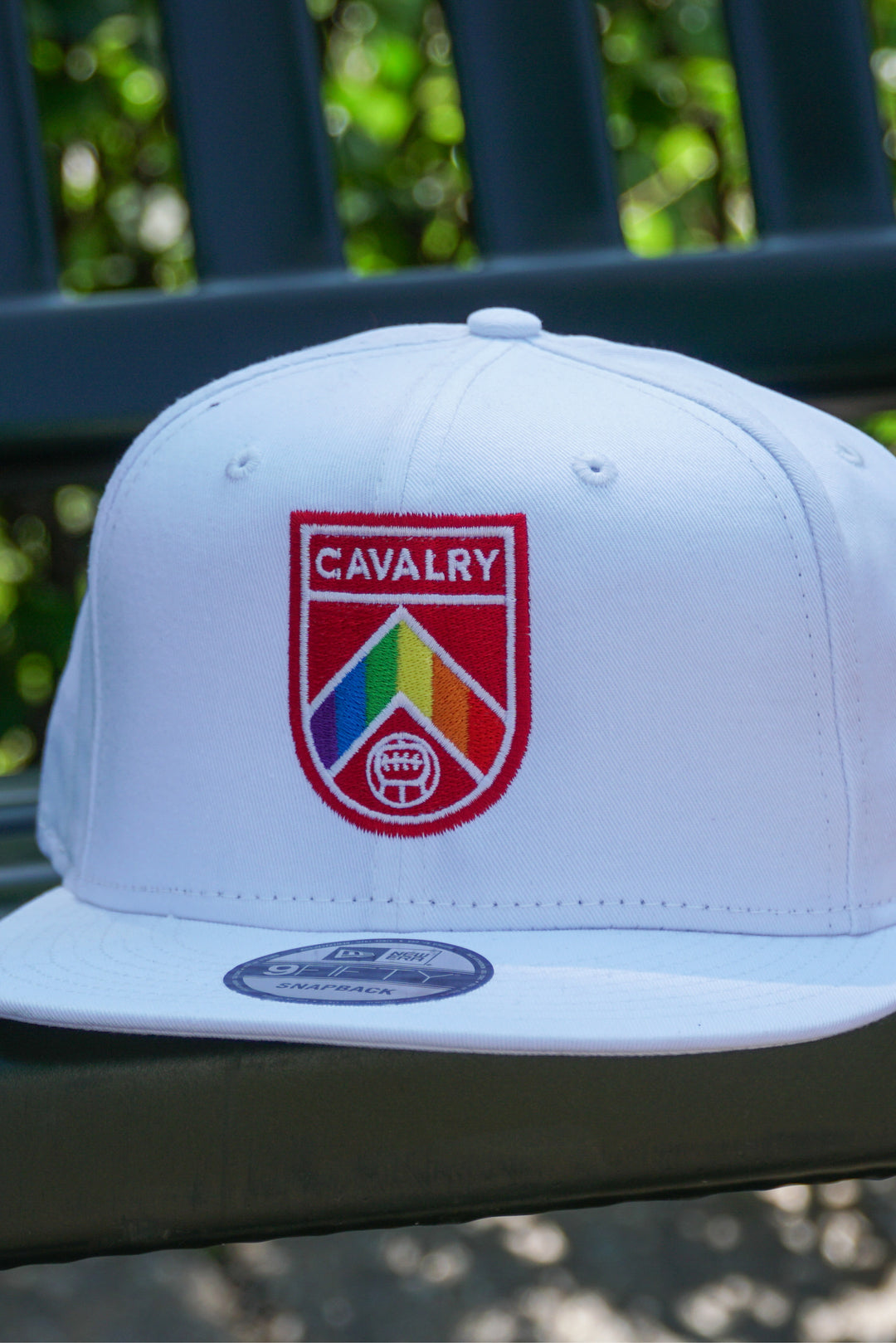 Ball Cap with Pride Cavalry Crest