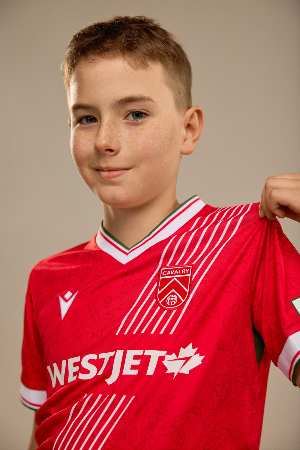 2025 Cavalry FC Primary Kit: The Alberta Wild Rose Kit |  YOUTH