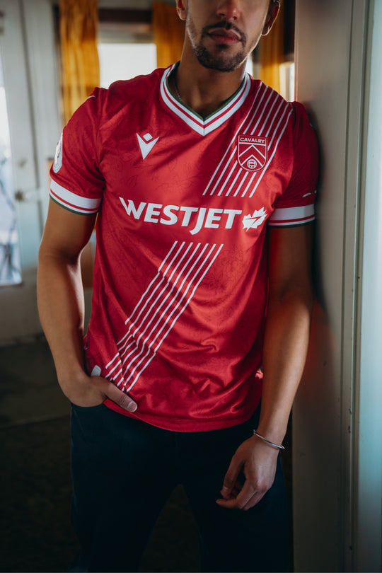 2025 Cavalry FC Primary Kit: The Alberta Wild Rose Kit |  YOUTH