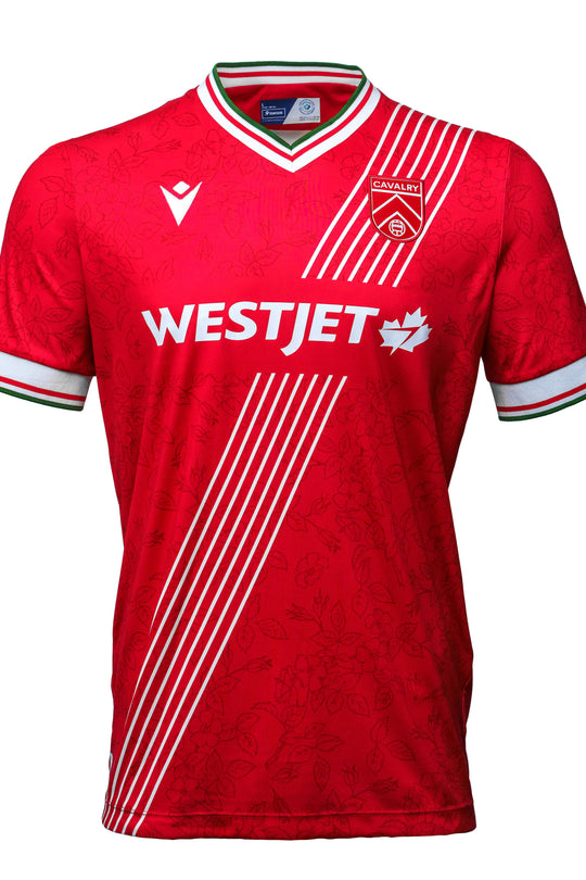 2025 Cavalry FC Primary Kit: The Alberta Wild Rose Kit |  YOUTH