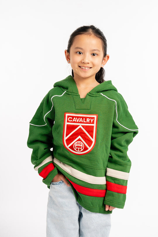 Hockey Hoodie Stripe l Youth