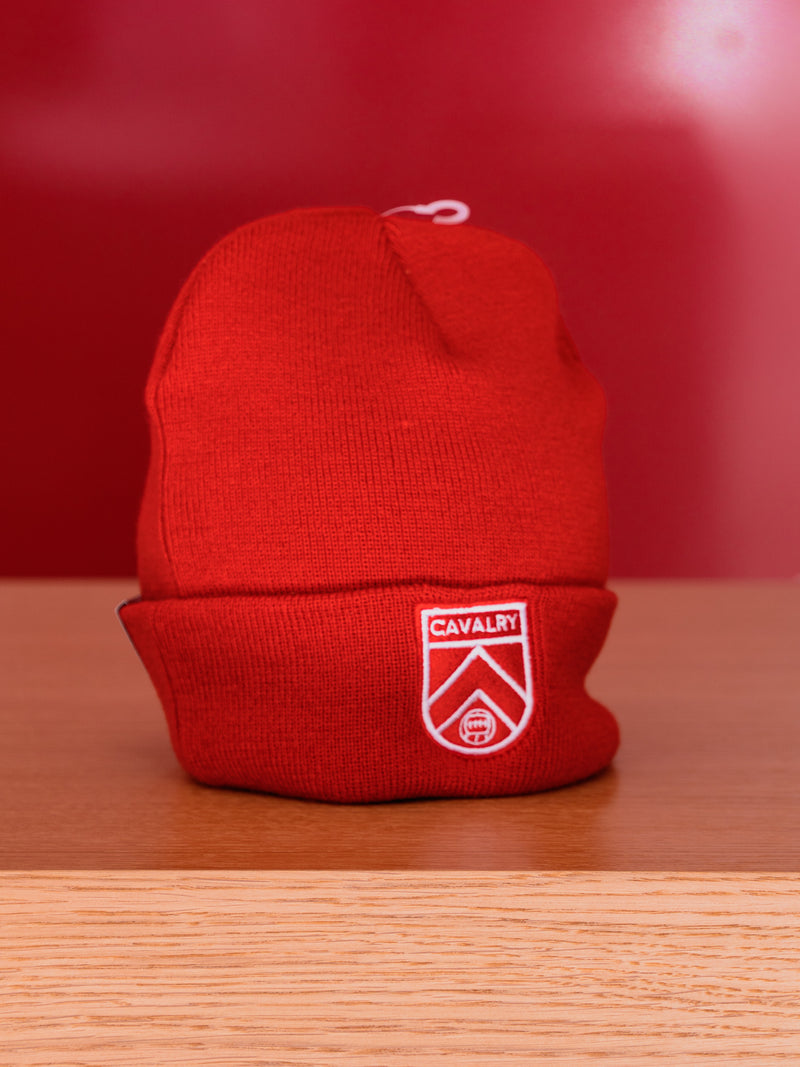 Official Cavalry FC Red Cuff Knit Beanie